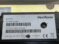2 Verifone EPPV6 External Secure Hybrid Reader Keypad/ For Parts/JUA3668