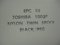 Calculator Spools Ribbons For Toshiba 1003 & 1413 ~ Free Shipping! NYLON B/R