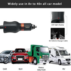 Vehicle Charger Cable for Zebra TC70 TC77 TC70X TC72 TC75 Handheld Mobile Comput