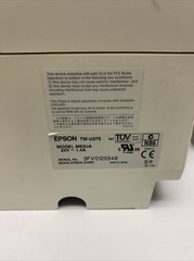 Lot 4 EPSON TM-U375 M62UA RECEIPT PRINTER – For Parts