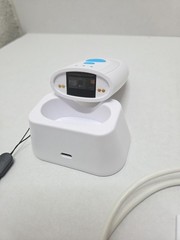 TEEMI TMSL-54CR Bluetooth 2D Barcode Scanner Pocket Handheld w/ Dock – White NOB
