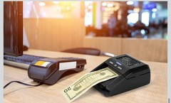 Counterfeit Bill Money Detector Machine with LCD Display, Portable Compact US…