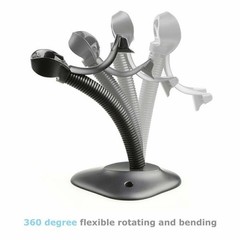 Goose Neck Hands Free Adjustable Barcode Scanner Stand for Desk Support Holder