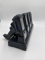 Lot of 4 Intermec CN70 Barcode Scanners w/ 4-Slot Dock & Power Supply