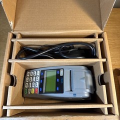 First Data FD50 Credit Card Terminal With Power Cords – Excellent