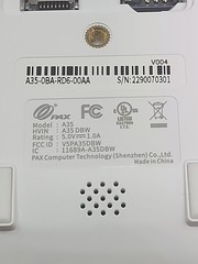 Pax A35 Credit Card Terminal Reader Android POS PIN Pad PCI 6 WiFi [39]