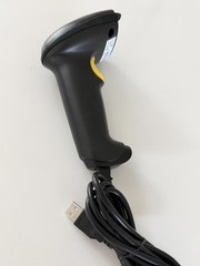 USB Laser Barcode Scanner Wired Handheld Bar Code Scanner Reader Black