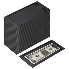 Check Holders, Credit Cards Cash Tip Trays with Convenient Clip, 32 Pack