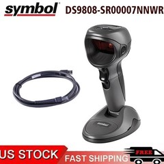 Symbol DS9808-SR00007NNWR Wired Handheld USB 1D Barcode Scanner Reader for POS