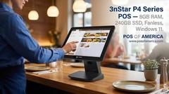 3nStar Point of Sale All-In-One P4 N95 8GB RAM 240GB SSD 1024 x 768 Windows 11