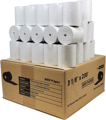 (55 GSM Paper Thickness Coreless) 3-1/8&Prime; X 230&prime; (50 Rolls – 1 Case) Bpa Free The