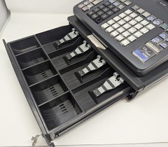 Casio SE-S800 Electronic Cash Register w/ Cash Drawer, Program, Op Keys – Read