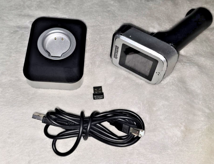 Symcode 2D POS Wireless Barcode Scanner MJ-1902DB w/ Charging Base & Dongle
