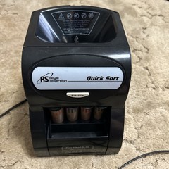 Royal Sovereign QS-1AC Coin Sorter Counter Machine Tested WORKS