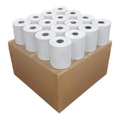 (32 Rolls) 3&Prime; x 150&prime; 1-Ply Kitchen Printer Bond Receipt Paper Rolls, POS Cash