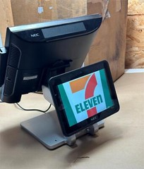 NEC POS System Main Unit RIS 2.0 w/ 2nd Display MRS Skylake w/o VFD N8910 711