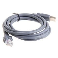 200cm 6.56FT USB Data Cable for Symbol Barcode Scanner LS1203 LS2208 LS4008I