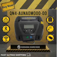 QN4-AUNA0M00-00 Zebra Direct Thermal Printer | AC Line Cord + Power Supply ⬛️🍌