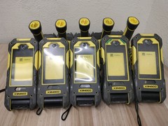 LOT OF 10 – Cognex (MX1100X-IOS) Vision-Enabled Scanner Case w/ Pistol Grip