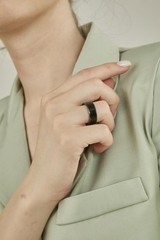 CNICK Tesla Smart Ring Accessories: Ceramic Ring for Model 3/S/X/Y/CT to Repl…