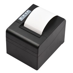 Thermal Receipt Printer 80mm Desktop Direct Thermal Printing USB+LAN Connec LESC