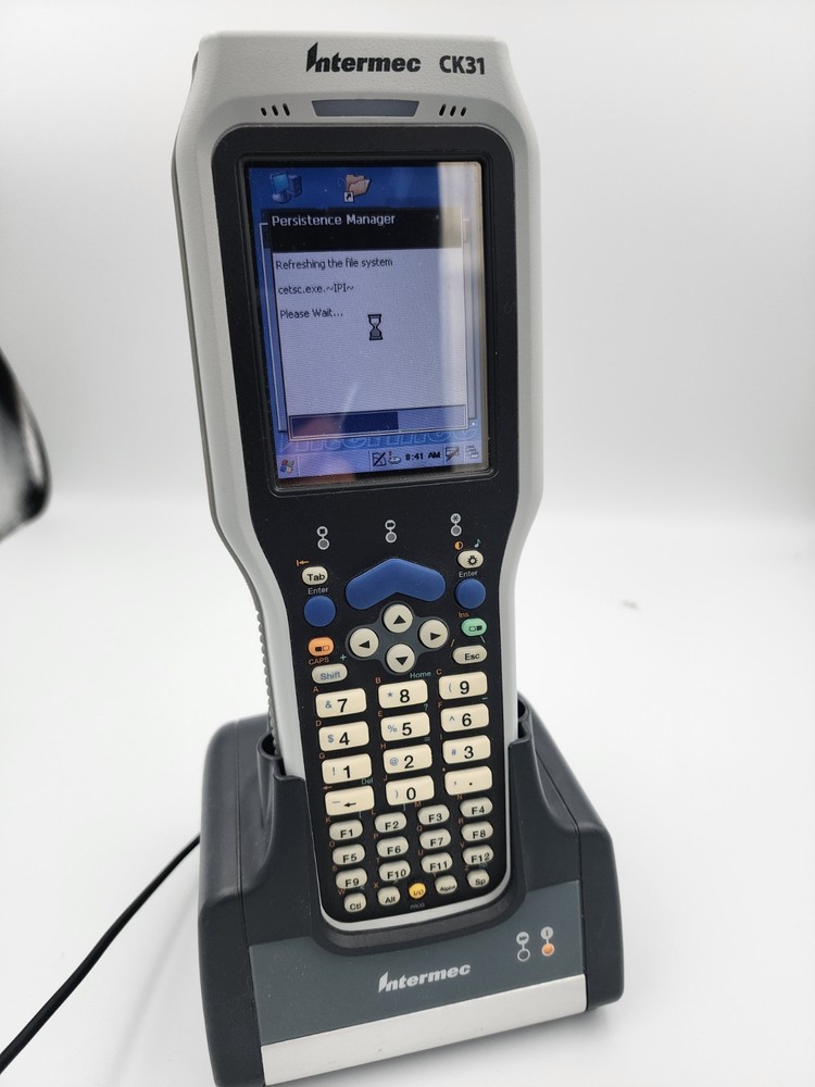 Intermec CK31 Ck31CA0212002804 WINDOWS CE Far Near Barcode Scanner PLUS CRADLE