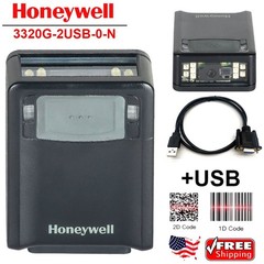 Honeywell Vuquest 3320G 1D 2D Laser Area-Imaging Barcode Scanner w/ USB Cable