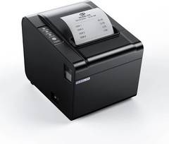 High Speed 250mm sec POS Receipt Printer with USB Serial Ethernet Connectivity
