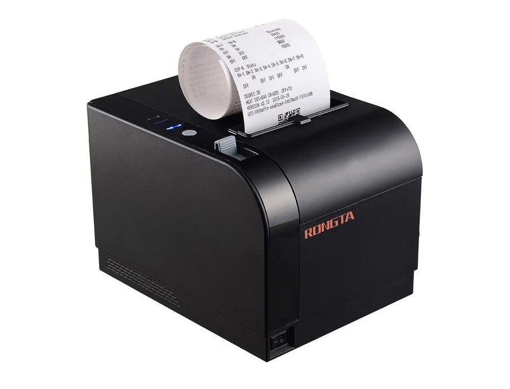 Rongta POS Printer, 80mm USB Thermal Receipt Printer, Restaurant Kitchen Prin…