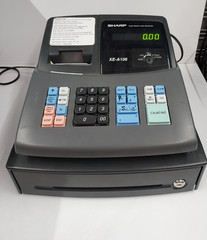 Sharp XE-A106 Electronic Cash Register FOR PARTS or REPAIRS See Details