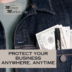 Counterfeit Money Detector Pen 5 Pack Detect Fake Bills