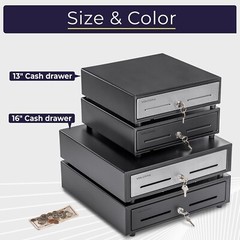 13&Prime; Electronic Cash Register Drawer – Secure POS System for Small Businesses