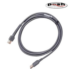 NEW Zebra CBA-UF1-S07ZAR – Shielded USB Scanner Cable 7ft BC1.2 High Current OEM