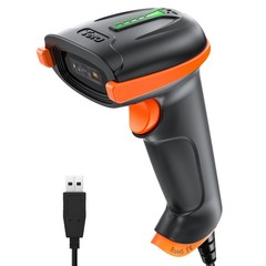 Tera Barcode Scanner 2D USB Wired: Ergonomic Handle Plug and Play, D5100Y | I…