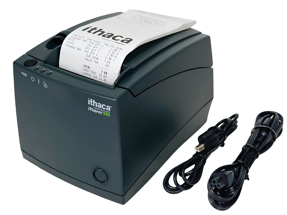 TransAct Ithaca iTherm 280 Thermal POS Receipt Printer Similar to Epson Tm-T88V