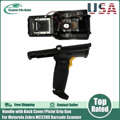 For Zebra MC3200 MC32N0 Scanner Handle with Back Cover/Pistol Grip Gun