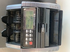 Money Bill Counter with UV/MG/IR Counterfeit Detection – Used, Excellent Conditi