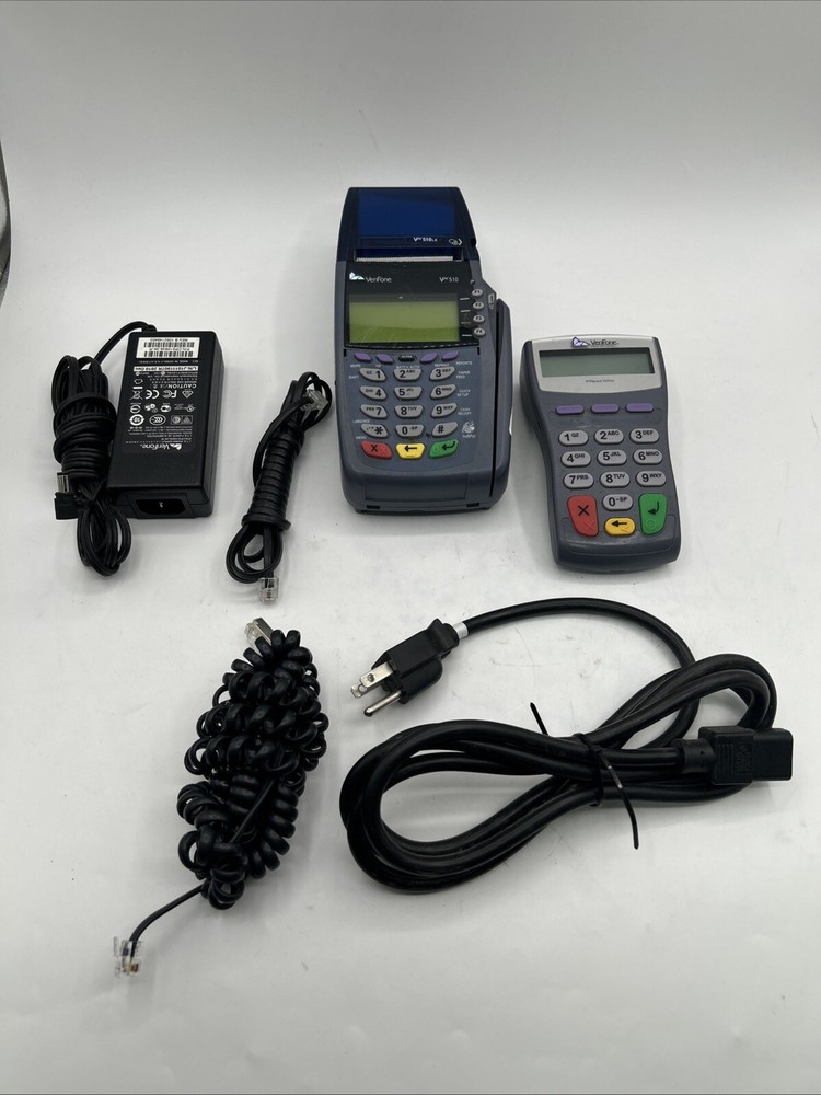 Verifone OMNI 5100 VX510 w/ AC Adapter NWOB See Pics 30 Days Warranty