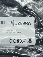 « LOT OF 7 » ZEBRA 25-MCXUSB-01R MICRO USB CABLE