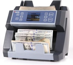 Efficient Money Counting Machine with Full Counting Report, 1,400 Bills/Min