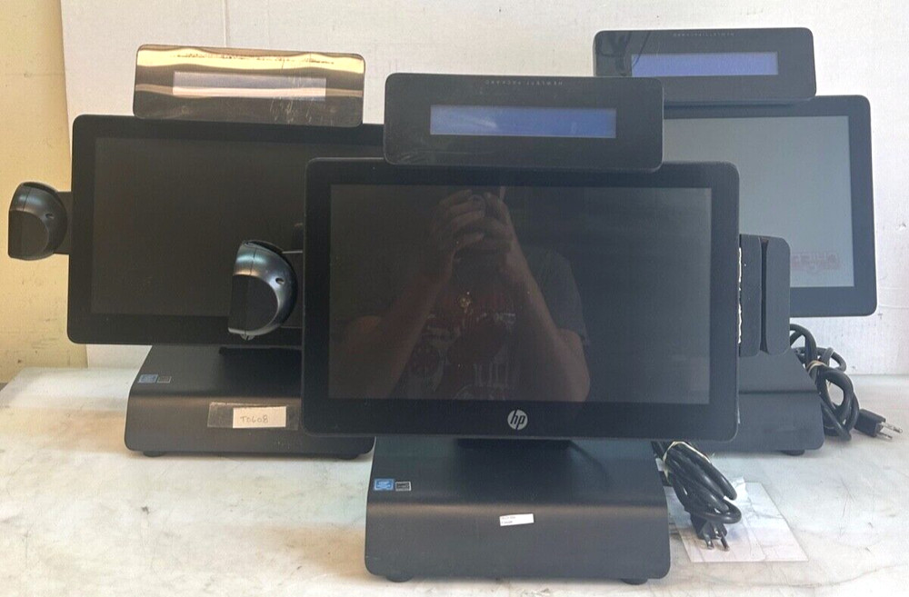 3 HP RP2 Retail System 2030 14&Prime; Intel Pentium J2900 4GB 2.41GHz (Parts) T0608