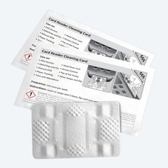 POS Supply Solutions Card Reader Cleaning Cards w/ Waffletechnology (40 Cards)