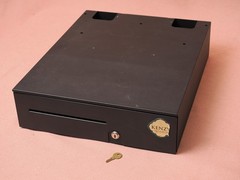 APG MultiPro T371-BL16195 Electronically Controlled Cash Drawer with Key