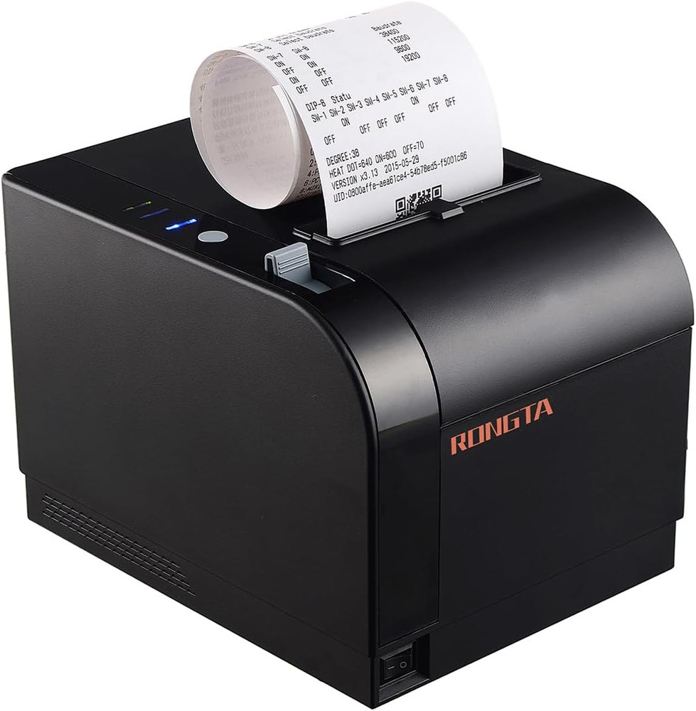 Thermal Receipt Printer, 80Mm Receipt Printers, Thermal Pos Printer with Auto C