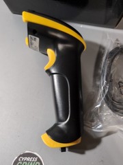 1D Barcode Scanner Wireless USB Wired Handheld Reader Yellow Tera 5100