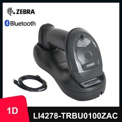 Symbol LI4278-TRBU0100ZAC 1D USB Wireless Bluetooth Barcode Scanner with Cradle