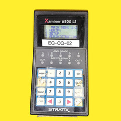 STRATIX XAMINER 6500 LS BARCODE VERIFIER PORTABLE RETAIL AUTOMATIC DETECT DECODE