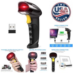 Instant Upload Handheld Barcode Scanner – Connects with Desktop & Mobile Devices