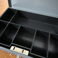 Steelmaster Vintage Cash Box with Latch & 1 Key