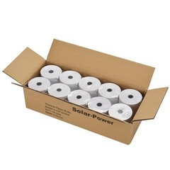 10 Rolls 31/8&Prime;x230&prime; Thermal POS Cash Register Receipt Paper 1Ply Bond